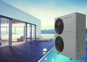 China Wifi 7000L/h 25kw Air Source Heat Pump With Swimming Pool Filter on sale