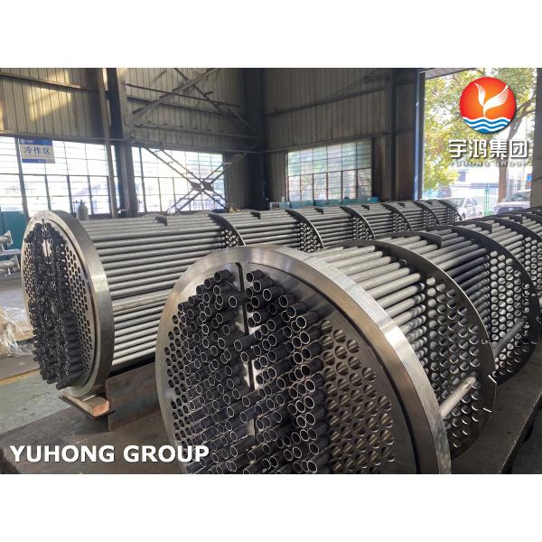Heat Exchanger Tube Bundle, Stainless Steel Seamless Tube ASME SA213 TP316L , Tubesheet SA350 LF2 CL1N
