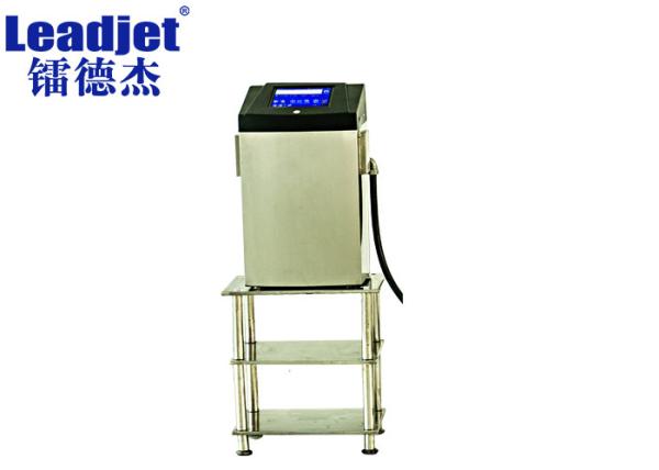 Quality Dry Instantly Logo Inkjet Printer / Batch Number Cij Inkjet Printer 48 Dots for sale