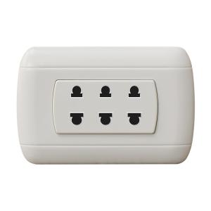 Buy cheap Modular House Electrical Power Outlet PP Material Over Current Protection product