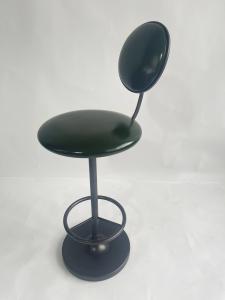Pub Counter High Barstool With T Shaped Soft Back & Footrest