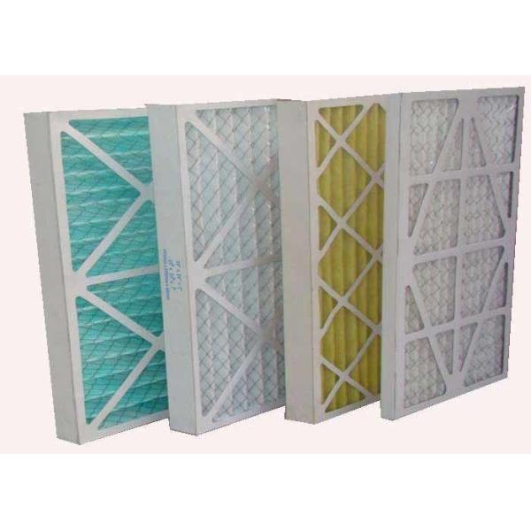 HVAC Ventilation Cardboard Air Filter , G4 - F9 Carbon Panel Filter Colorful