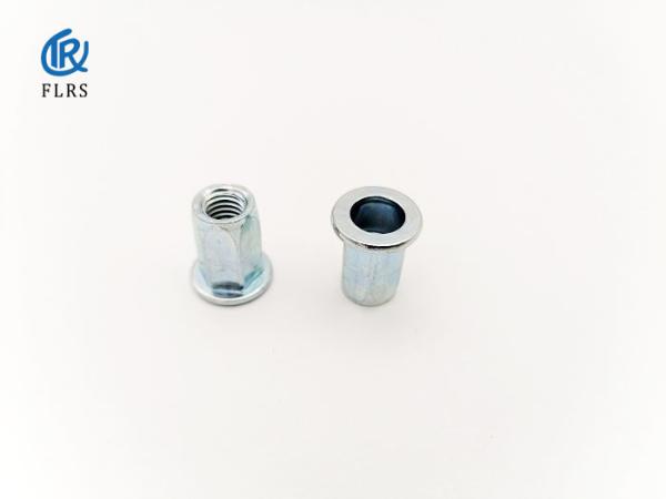 Quality M10 Flat Head Hexagon Rivet Nuts UNC Thread YJT 8003 for sale