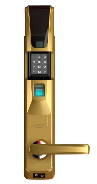 Quality Metal Keypad Access Control Door Lock with Fingerprints Biometric for sale