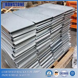 China Solid Steel Panels Of Industrial Pallet Racking Storage Systems Accessories on sale