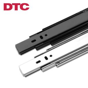 China Mounted Ball Drawer Slide Rail 400mm 16'' 45kg 100lb on sale