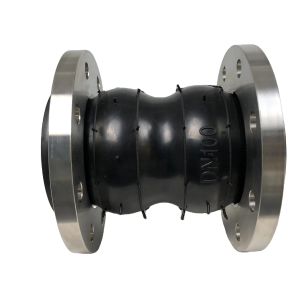 Buy cheap SS304 Flange Double Sphere Rubber Expansion Joint DIN Manufacturers Waterproof product