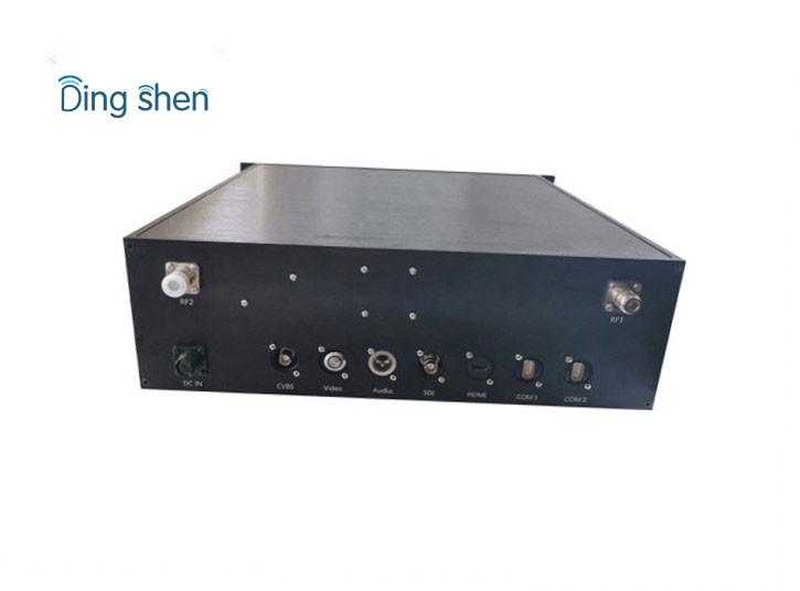 100km COFDM Wireless Transmitter with Video and Data Transmission , RS232 / RS485 Control