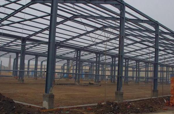 Quality Prefabricated Steel Structure Hangar Q235 / Q345B Material Environment Friendly for sale