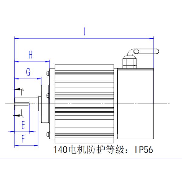 500-2200W AC BLDC Motor Brushless EC 380V/220V High Power Variable Speed For Farm Duty Fan