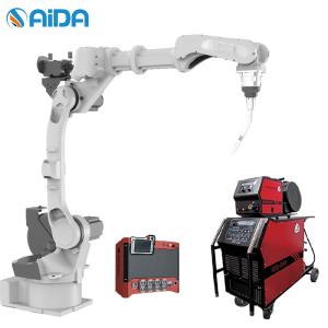 Metal Processing Industrial Welding Robot 6-Axis Arm Reach 2000mm Payload 12kg With Positioner