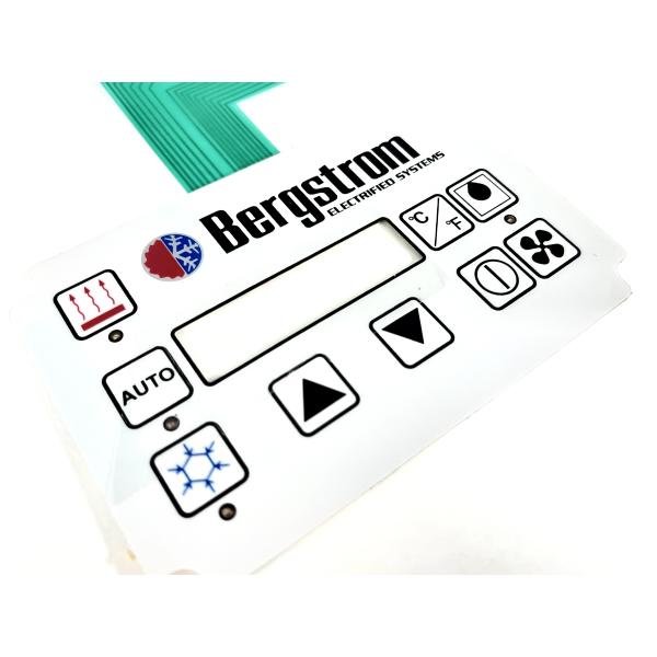 Customize Tactile Membrane Switch With Two Flex Ribbon Cables Design