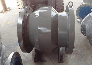 Stable Performance Axial Check Valve Nozzle Non Return Reliable Design