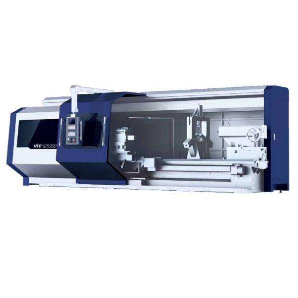 Quality SMTCL Heavy CNC Lathe 5000mm HTC125500 Horizontal Flat Bed CNC Heavy Turning Lathe for sale
