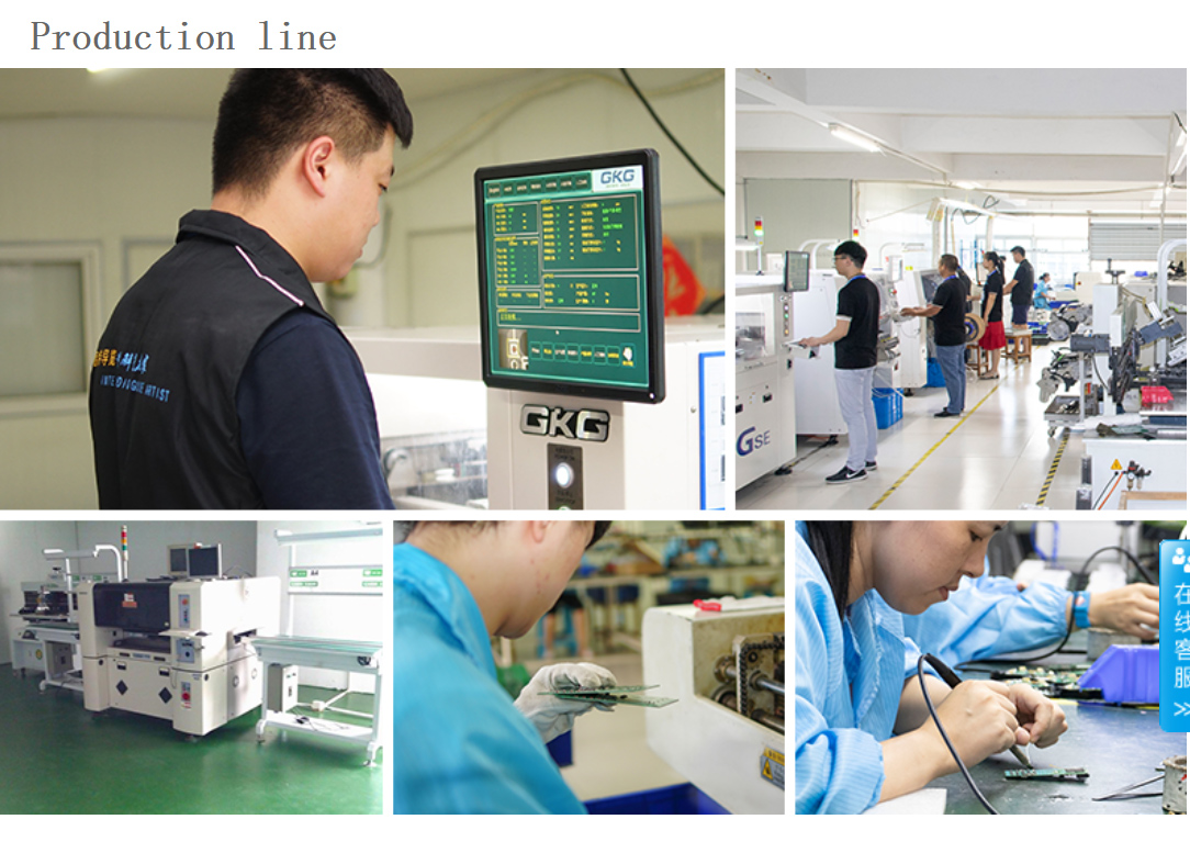 audio guide system production line picture