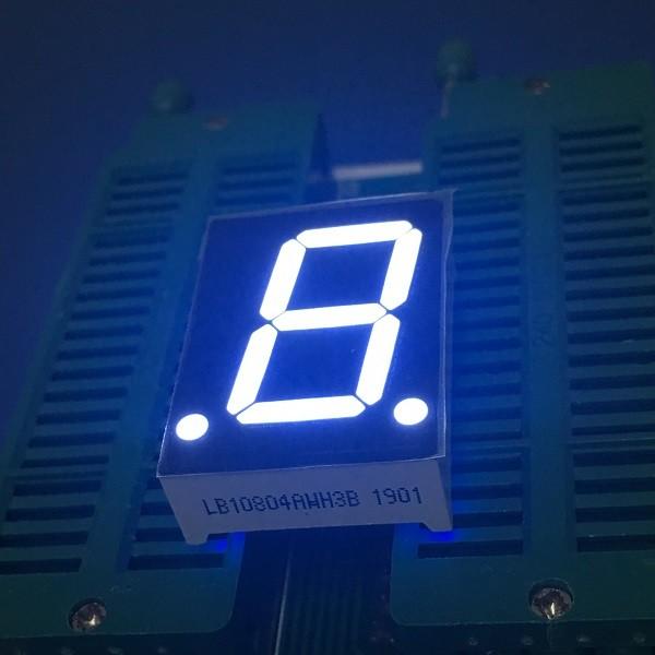 Instrument Panel 7 Segment LED Display Single Digit 0.8 Inch Low Power