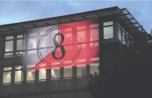 China Epistar LED Chip P62.5 Flexible Outdoor Mesh Screen for Building Facade Lighting on sale