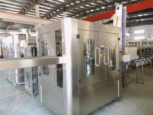 Buy cheap Stainless Steel CE 3000 Bph Beer Glass Bottle Washing Filling CappingMachine product