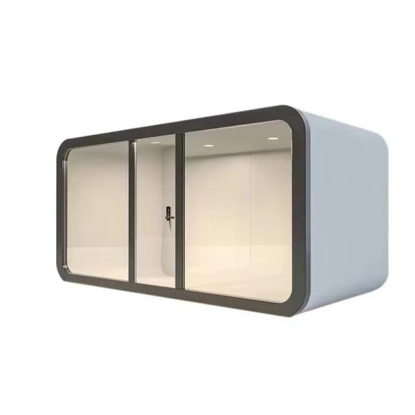 Quality Upgrade Your Campsite with Capsule House Luxury Modern Prefab Homes The Perfect Choice for sale