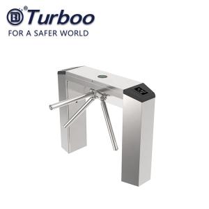 China RFID Recognition Tripod Turnstile Gate , 100-240V Tripod Barrier Gate 304 SUS , Barrier Gate for Office Building on sale