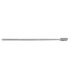 8mm Round Nose Cylinder Carbide Burrs With 150mm Extended 6mm Shank Double Cut
