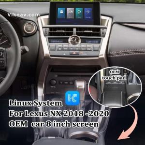 Buy cheap Viknav Linux System For Lexus NX 2018 -2020 Wireless Apple CarPlay Android Auto only support original car 8 inch Screen product