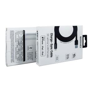 ISO9001 Paper Earphone Headset Electronics Packaging Box Foil Stamping