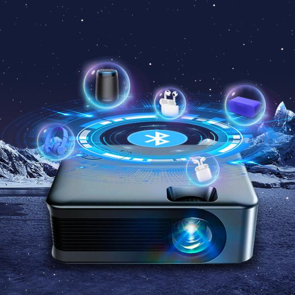 Durable 4K Mini WiFi Phone Projector , Multiscene Mini Projector Mobile Connect