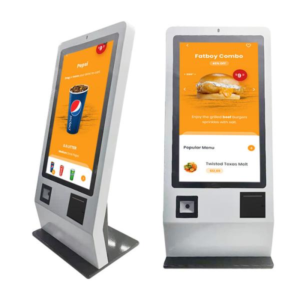 24inch Table LCD Capacitive Touch Screen Desktop Self Service Kiosk POS Payment