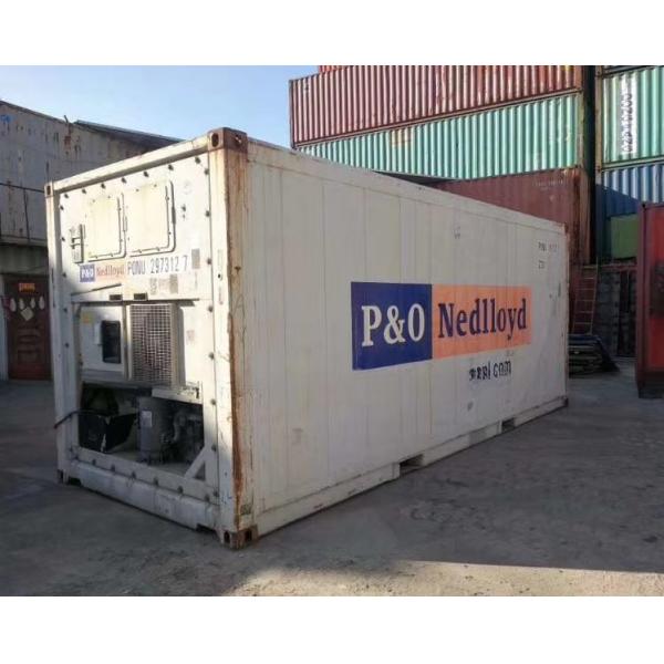 20ft Second Hand Refrigerated Freezer Minus 18 Degree Reefer Container in Dubai Door Opening 2290 x 2246 MM Age 2004-2008