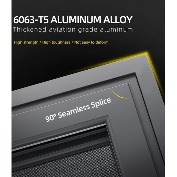 Composite Aluminum-Wood Door, French Style