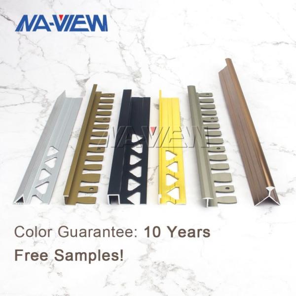 Quality 9mm Height Metal Tile Edging Carpet Tack Strips Edge Trim for sale