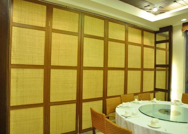 Quality Wooden Glass Partition , Wood Sliding Doors Customers Own Material for sale