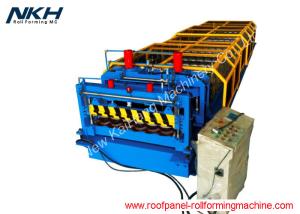 Stair Drawing Pressing Metal Tile Forming Machine , Step Tile Roll Forming Machine