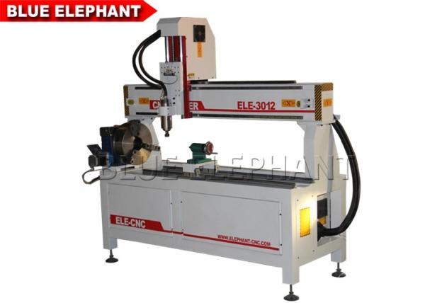 Quality Panel Processing Tabletop Cnc Router , 4th Axis Rotary Cnc Machine For Wood Carving for sale