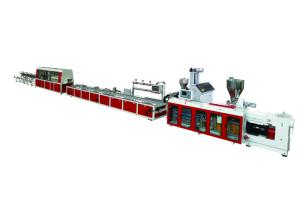 Buy cheap Quick Assemble Wallboard Plastic Making Machine / Jwell Plastic Recycling Machine product