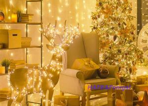 China Garland Christmas Ramadan Led Fairy Lights String Outdoor Waterproof Holiday Decoration on sale