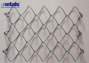 China Galvanized Chain Link Mesh Fence 1.8m Hight 50x50 mesh Open For Stadium on sale