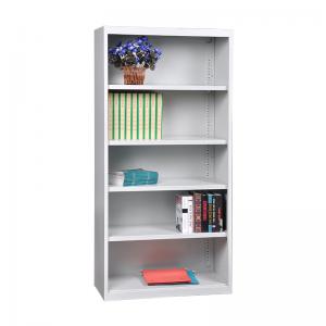 Buy cheap Steel Four Shelves Book Storage Metal Filing Cupboard Rack Without Doors product