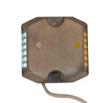 DC24V Solar LED Road Studs PC UV 5000mcd Aluminium Led Road Studs For Tunnel