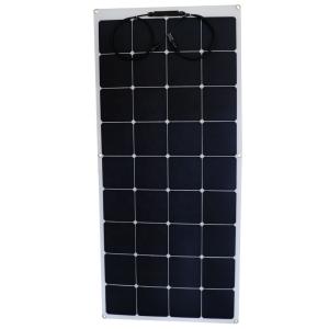 Buy cheap Flexible 120 Watt Monocrystalline Solar Panel Lightweight For RVs Trucks Ocean Tents product