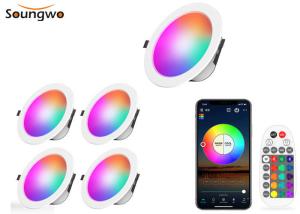 Led Bulb Smart Downlights Remoter Control Bluetooth Mesh Sync Music