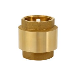 25mm 22mm 15mm Brass Non Return Spring Check Valve Brass With Plastic Pin