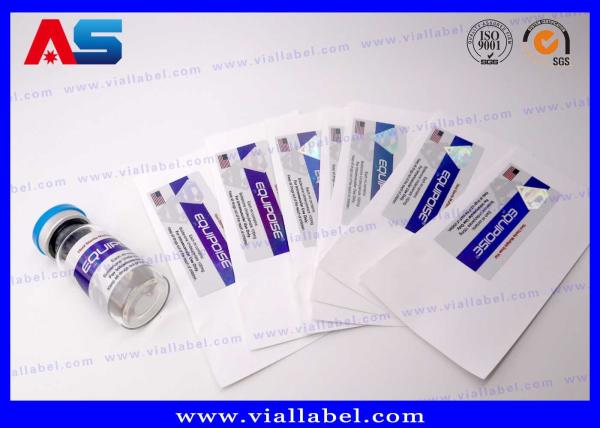 Quality Hologram Peptide Bottle Labels Vinyl Custom Label Printing For Vials for sale