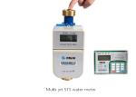 Multi Jet Accuracy Prepaid Water Meters Class B Split Keypad Non - Return Valve