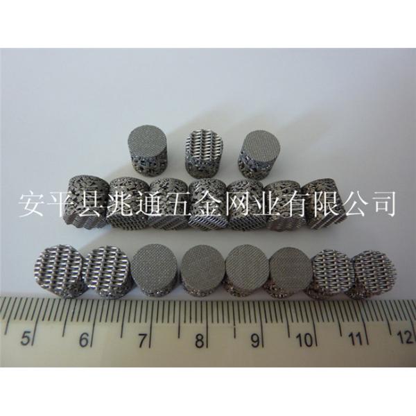 5 - 100μM Sintered Wire Mesh Filter Screen Antacid For Quartz Crucible Industry
