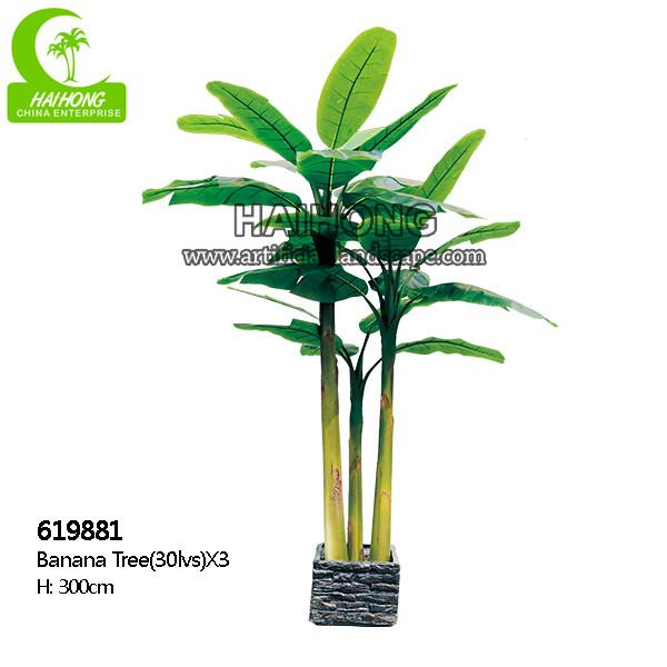 Quality Customized Banana Artificial Landscape Trees For Relax for sale