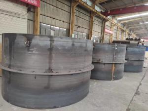 China Customized Beveled Steel Construction Steel Pipe Rigid Seamless Pipe with -0.01 mm Tolerance on sale