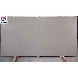 Buy cheap Class 3 Artificial Grey Crystal Quartz Stone Slab For Vanity Top product