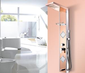 Buy cheap High Gloss Painting ODM 304SUS Thermostatic Shower Set product